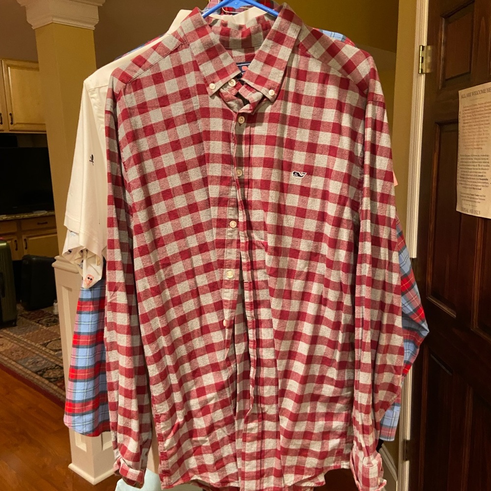 Vineyard vines flannel